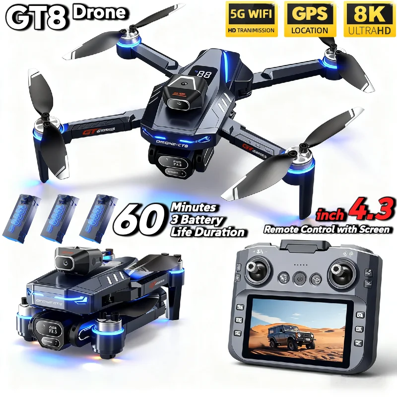 LSRC GT8 Drone 4K Profesyonel  - Fpv Brushless Rc Drone 4K incelemesi ve fiyatı