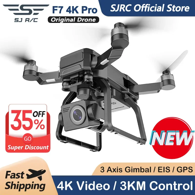 SJRC F7 4K PRO Kamera Drone GP - Fpv Brushless Rc Drone 4K incelemesi ve fiyatı