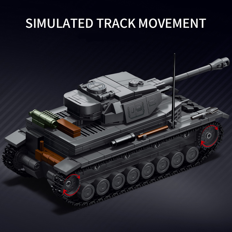 Askeri 1/35 Ölçekli Panzerkamp - Lego Compatible Military Tank incelemesi ve fiyatı