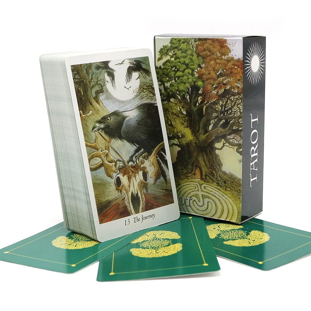 Vahşi Ahşap Tarot Kartları 78' - Tarot Cards Deck With Guidebook incelemesi ve fiyatı