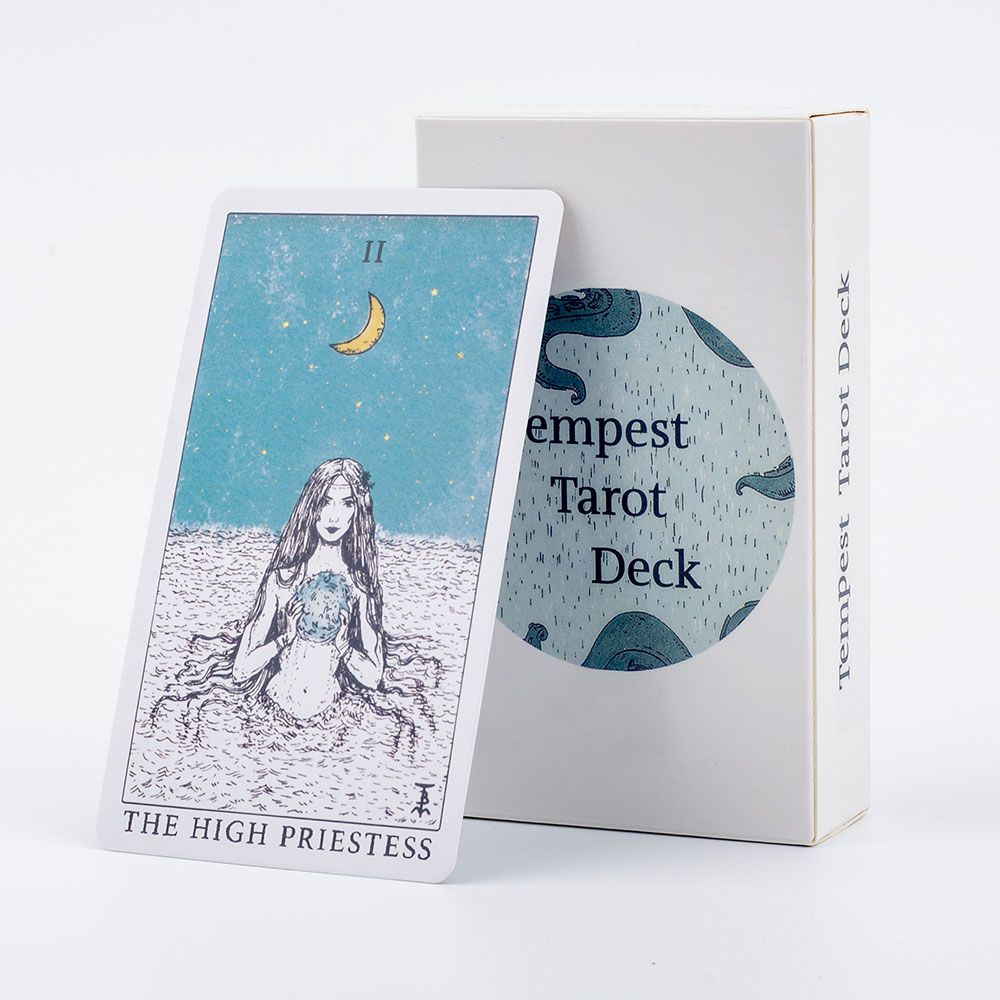 Okyanus temalı Tempest Tarot g - Tarot Cards Deck With Guidebook incelemesi ve fiyatı