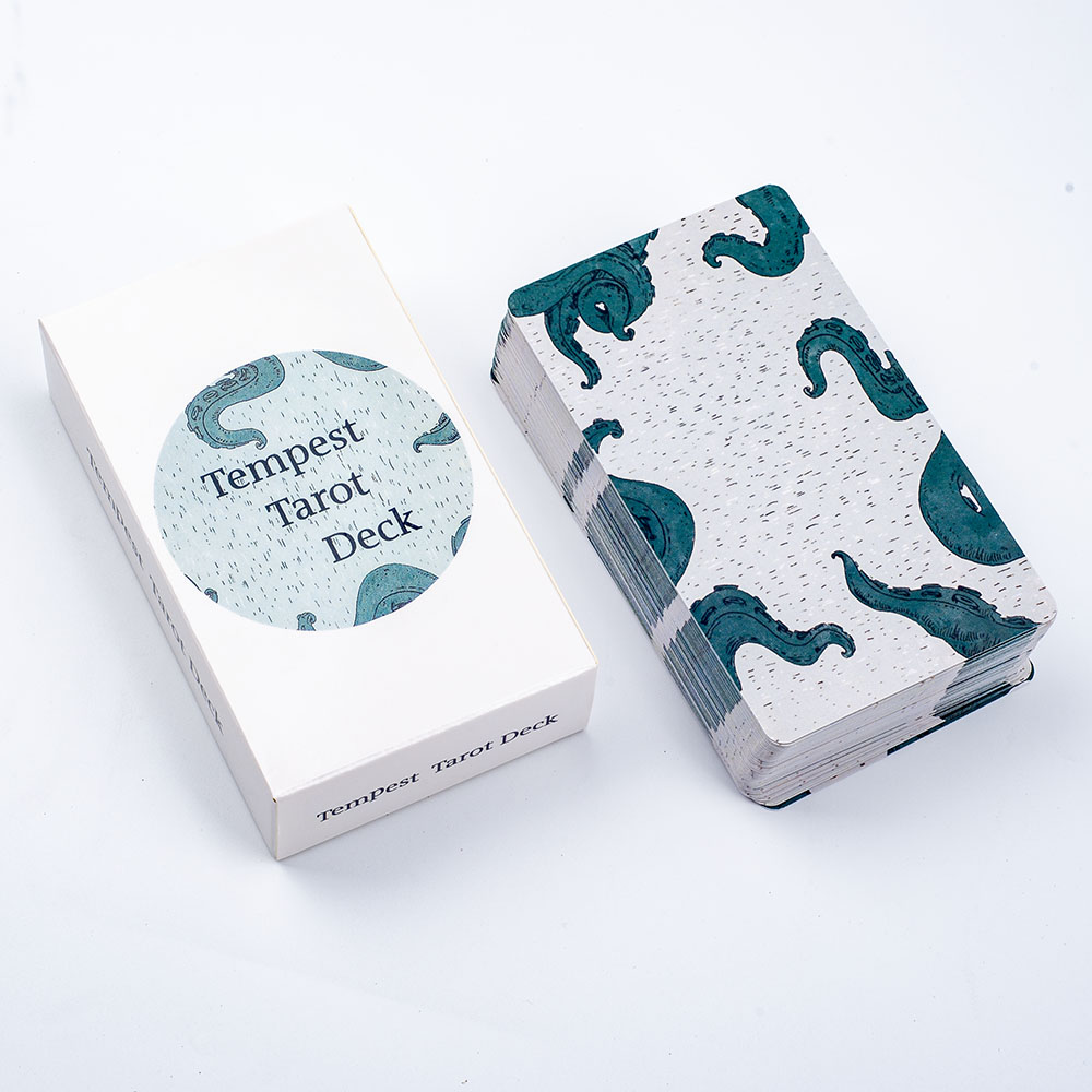 Okyanus temalı Tempest Tarot g - Tarot Cards Deck With Guidebook incelemesi ve fiyatı