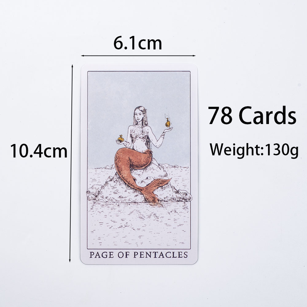Okyanus temalı Tempest Tarot g - Tarot Cards Deck With Guidebook incelemesi ve fiyatı